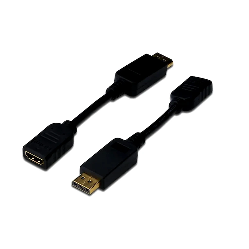 ASSMANN Assmann Electronic Ak-340400-001-s Video Cable Adapter 0.15 M Displayport Hdmi Black