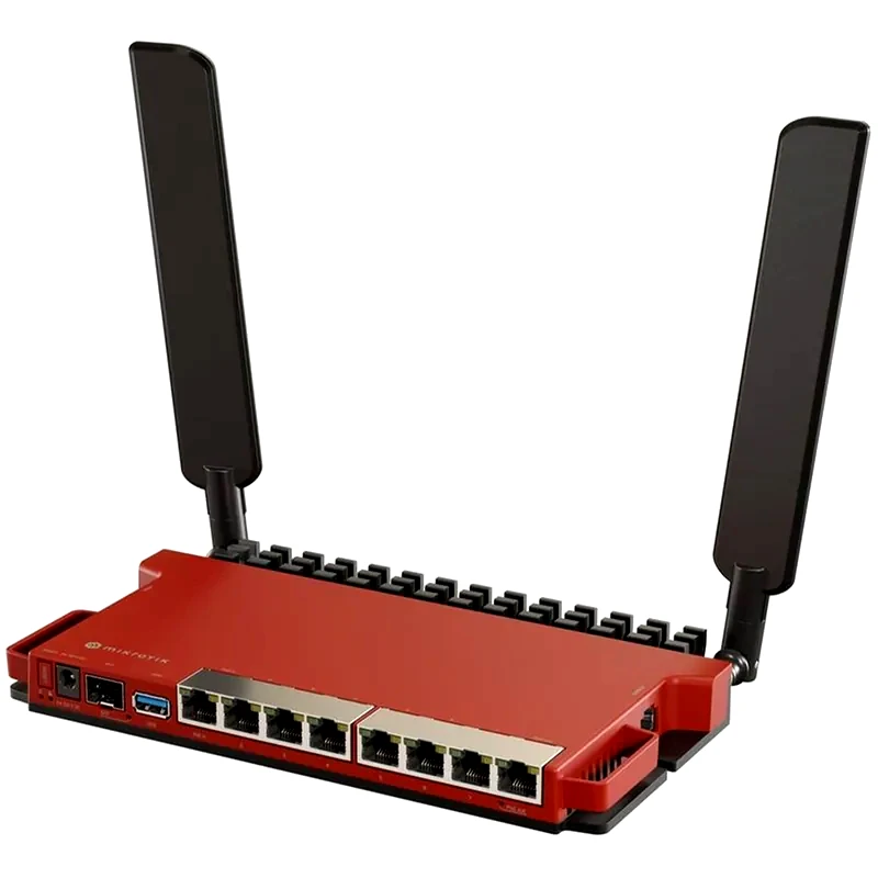 MIKROTIK Mikrotik L009UIGS-2HAXD-IN Ασύρματο Router Wi‑Fi 2.4 GHz Gigabit Ethernet Κόκκινο