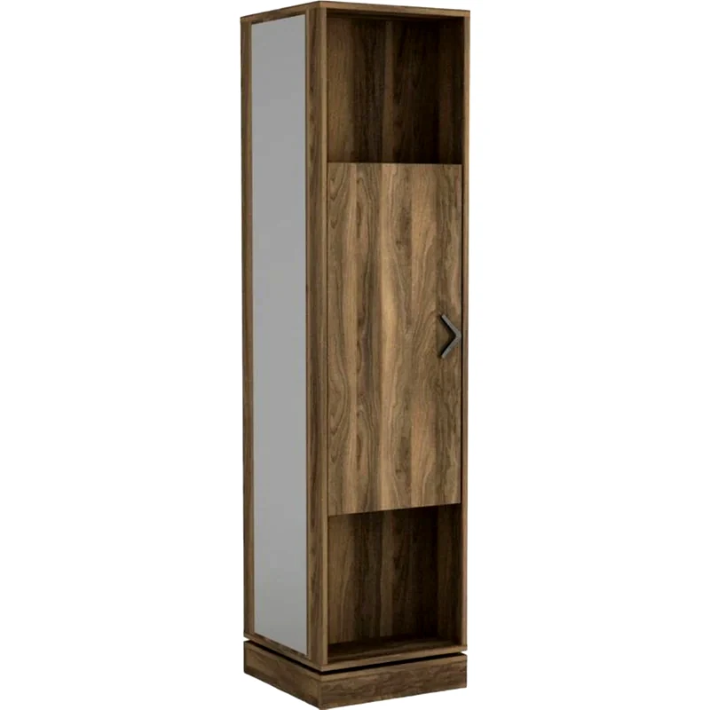 24MALL Έπιπλο Εισόδου 24Mall Rullo από Μοριοσανίδα 44.8x44.8x180 cm - Καφέ