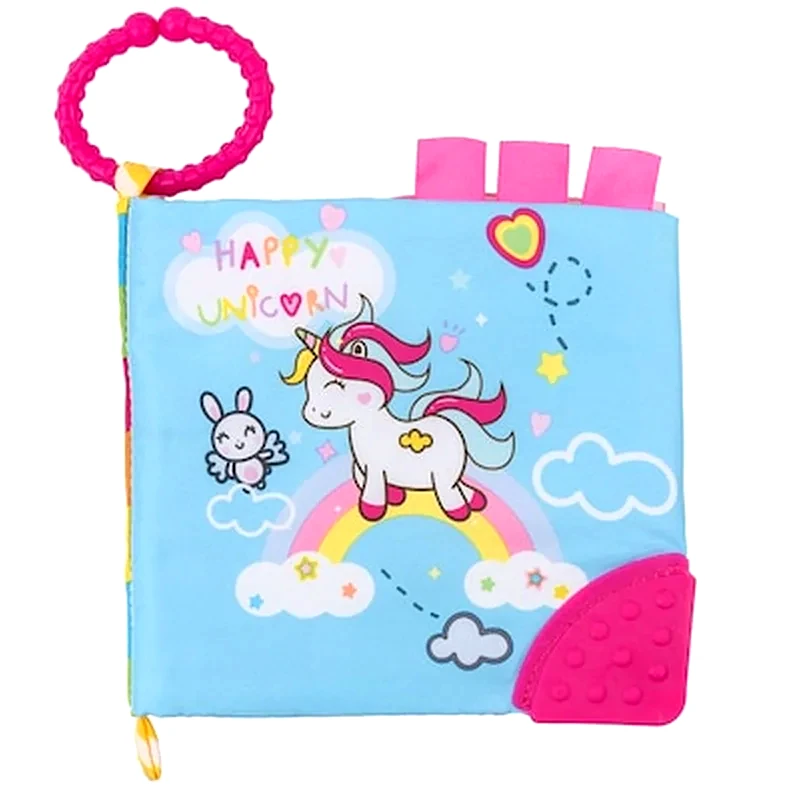 KIKKABOO Kikkaboo Εκπαιδευτικό Βιβλίο Δραστηριοτήτων Με Μασητικό Happy Unicorn (31201010209)