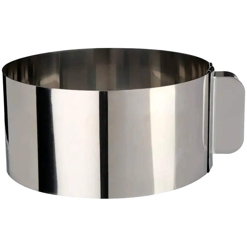 SPITISHOP Τσέρκι Ζαχαροπλαστικής Spitishop Ανοιξείδωτο 16/30x7.5 cm - Ασημί
