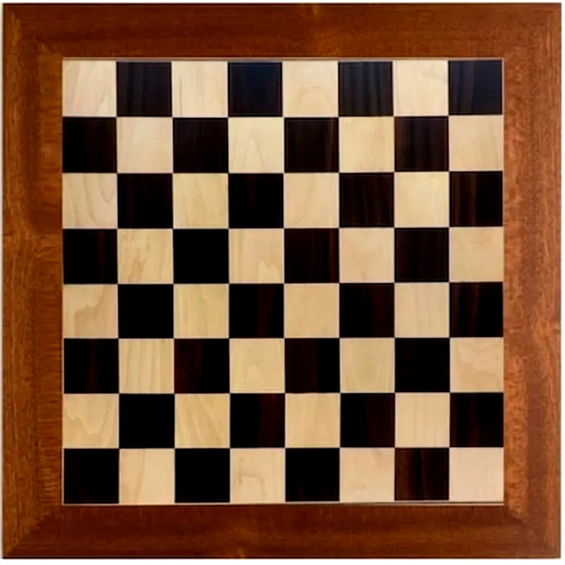 SUPERGIFTS Σκακιερα Ξυλινη Απο Εβενο 38x38cm