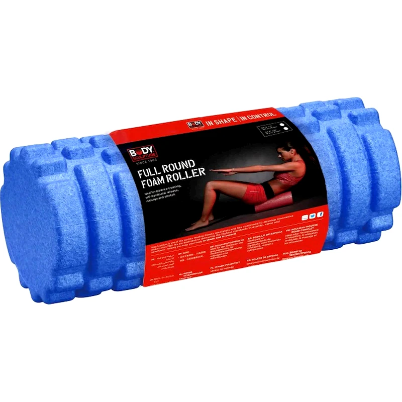 BODY SCULPTURE Foam Roller Body Sculpture BB-026D από Αφρώδες Υλικό 32.5x13.5 cm - Μπλε