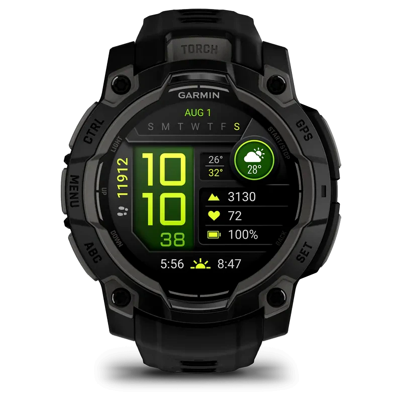 GARMIN Smartwatch Garmin Instinct 3 Amoled 45mm - Black