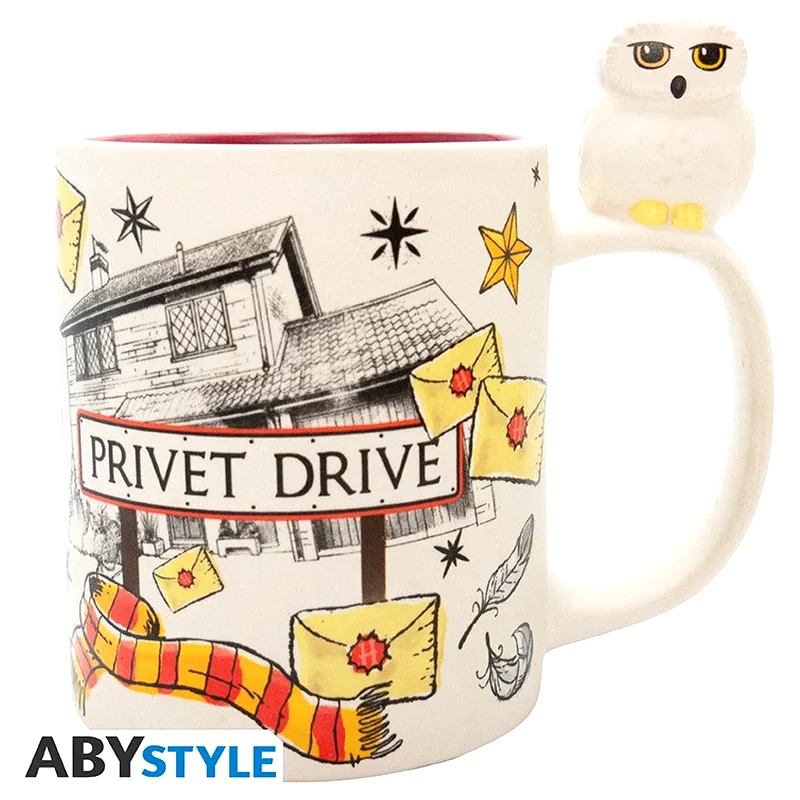 ABYSSE CORP Κούπα 3D Abysse Corp Harry Potter Κεραμική 460 ml - Hedwig owl