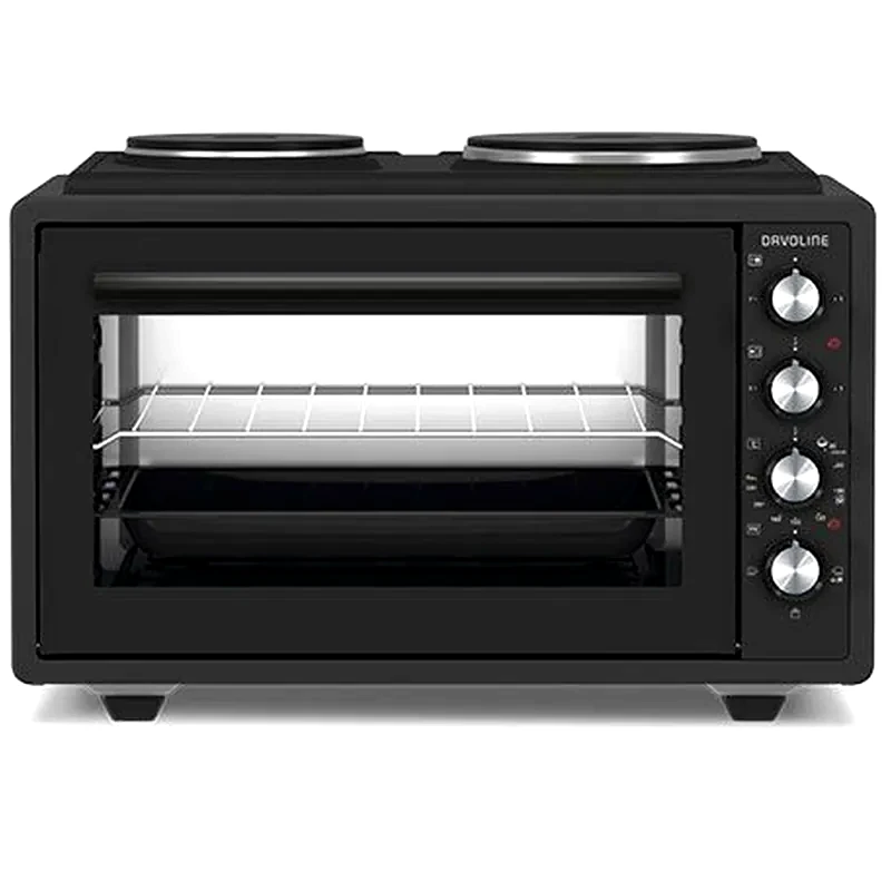 DAVOLINE DAVOLINE URBAN CHEF 3702 BL 37 Lt Μαύρο Ηλεκτρικό Κουζινάκι