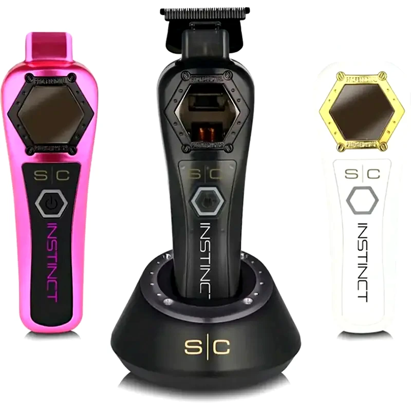 Επαγγελματικό Trimmer STYLECRAFT Instinct Metal Μαύρο/Ροζ/Λευκό φωτογραφία