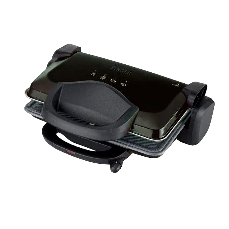 SINGER SINGER CG-1800AN CONTACT GRILL 1800 W Μαύρη/Ανθρακί Τοστιέρα