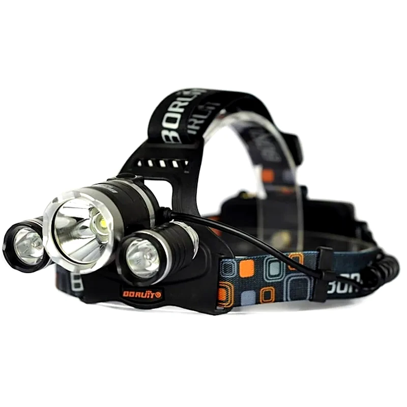 OEM Επαναφορτιζόμενος Φακός Κεφαλής 3xled Rj-3000 Oem