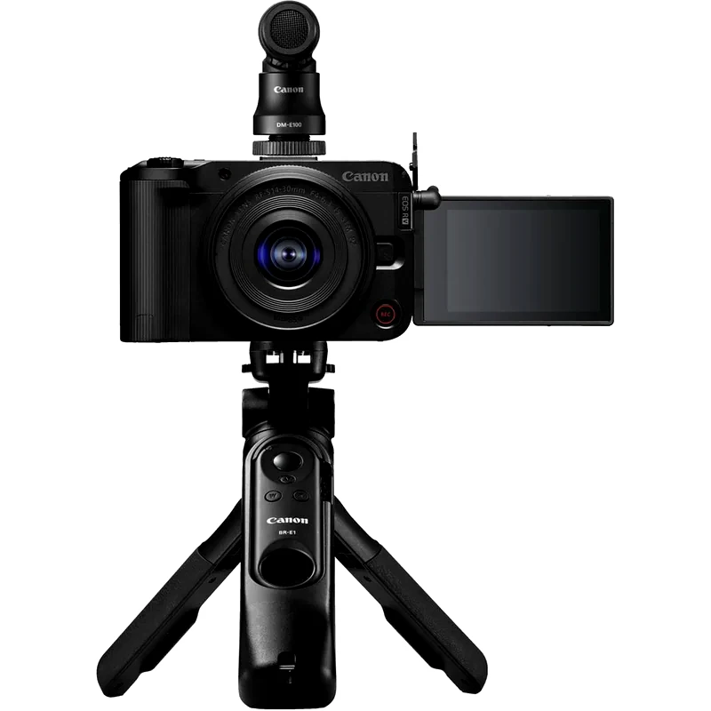 CANON Φωτογραφική Μηχανή Mirrorless Canon EOS R50 V + Φακός Canon RF-S 14-30mm f/4-6.3 IS STM PZ Content Creator Kit - Black