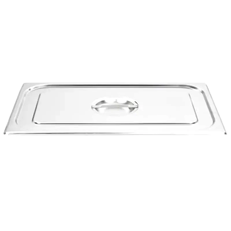 VIDAXL Vidaxl Καπάκια Για Λεκάνες Gn 1/1 2 Τεμ. Από Ανοξείδωτο Ατσάλι