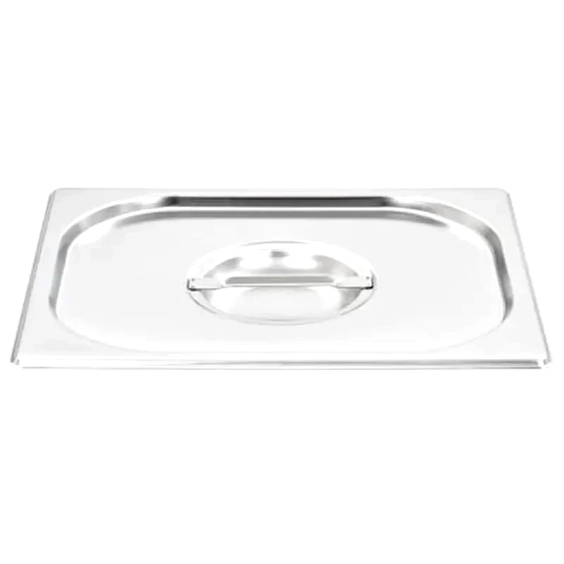 VIDAXL Vidaxl Καπάκια Για Λεκάνες Gn 1/2 2 Τεμ. Από Ανοξείδωτο Ατσάλι