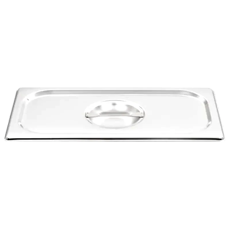 VIDAXL Vidaxl Καπάκια Για Λεκάνες Gn 1/3 4 Τεμ. Από Ανοξείδωτο Ατσάλι