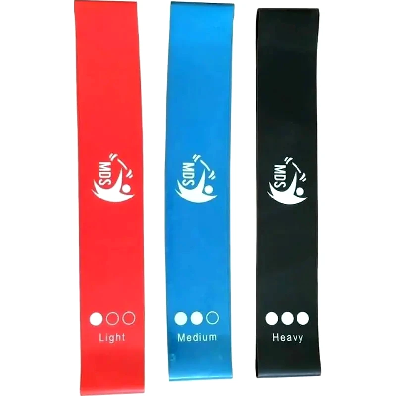 POWER FORCE Σετ Λάστιχα Γυμναστικής Loop Βand Μαλακό/ Μέτριο/ Σκληρό Power Force SET-1169 - 3 Τμχ