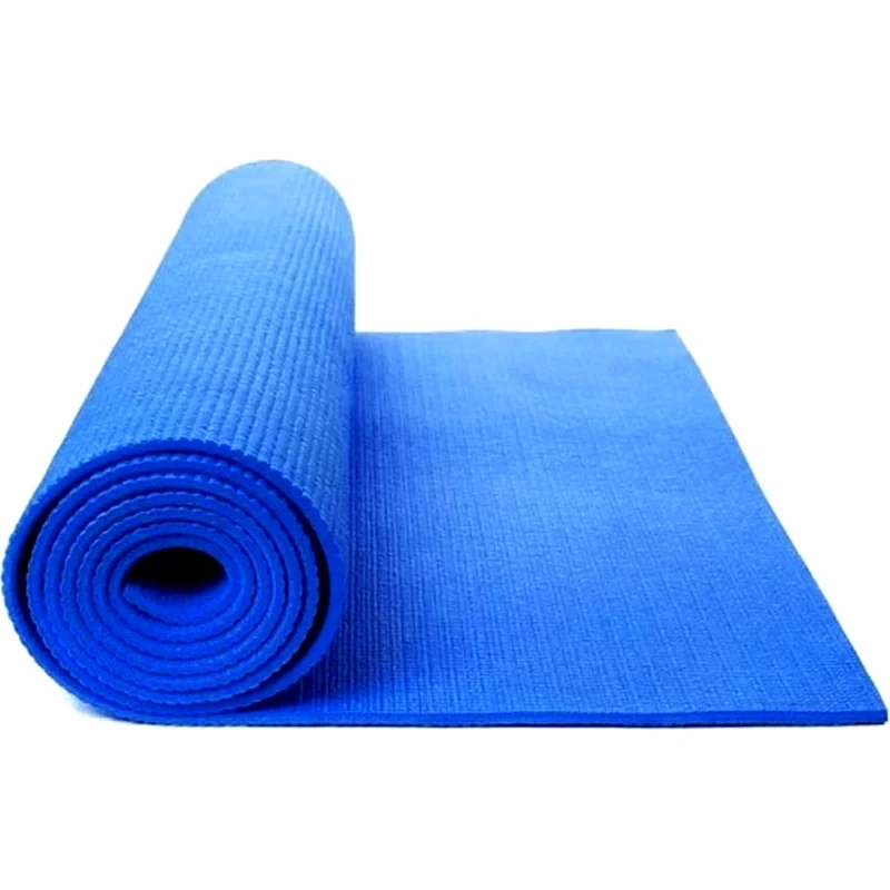 POWER FORCE Στρώμα Γυμναστικής Yoga - Pilates Mat Power Force BR-2002 173x61x0.4cm - Μπλε