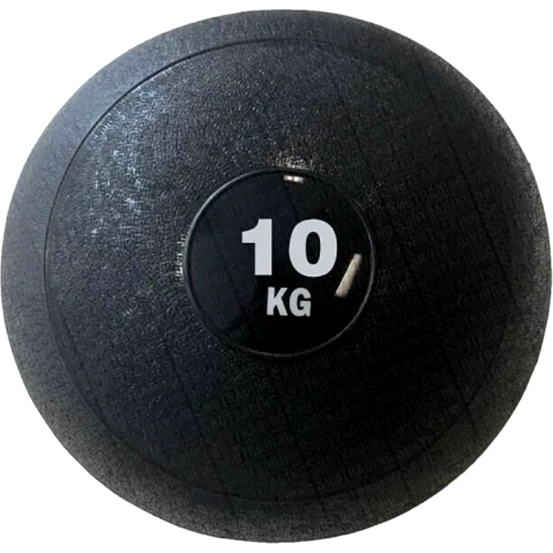 POWER FORCE Μπάλα Slam Power Force PF-1127-10 10kg από Λάστιχο - Μαύρη