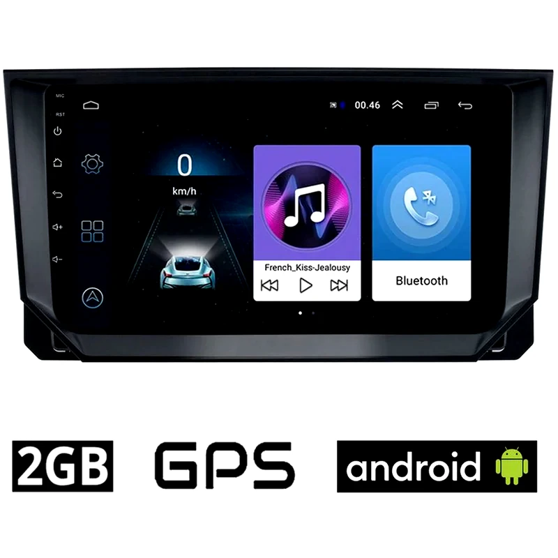 OEM OEM Ηχοσύστημα Αυτοκινήτου Seat Arona (2017-) Οθόνη αφής 9 32GB+2GB Μαύρο