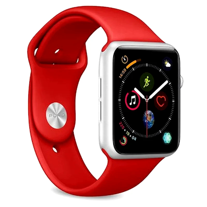 PURO Λουράκι Puro Sport για S/M M/L για Apple Watch 38/40/41mm - Κόκκινο
