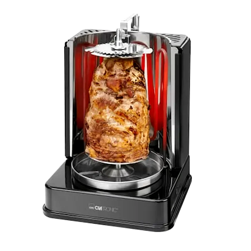 CLATRONIC Ηλεκτρική Κάθετη Ψησταριά CLATRONIC DVG-3686 1400 W Μαύρο