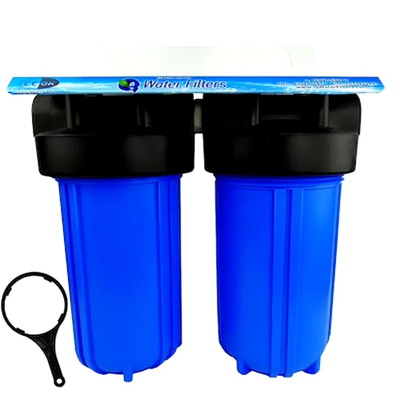 QWATERFILTERS Φίλτρο Κεντρικής Παροχής Διπλό Big Blue 10 (1)