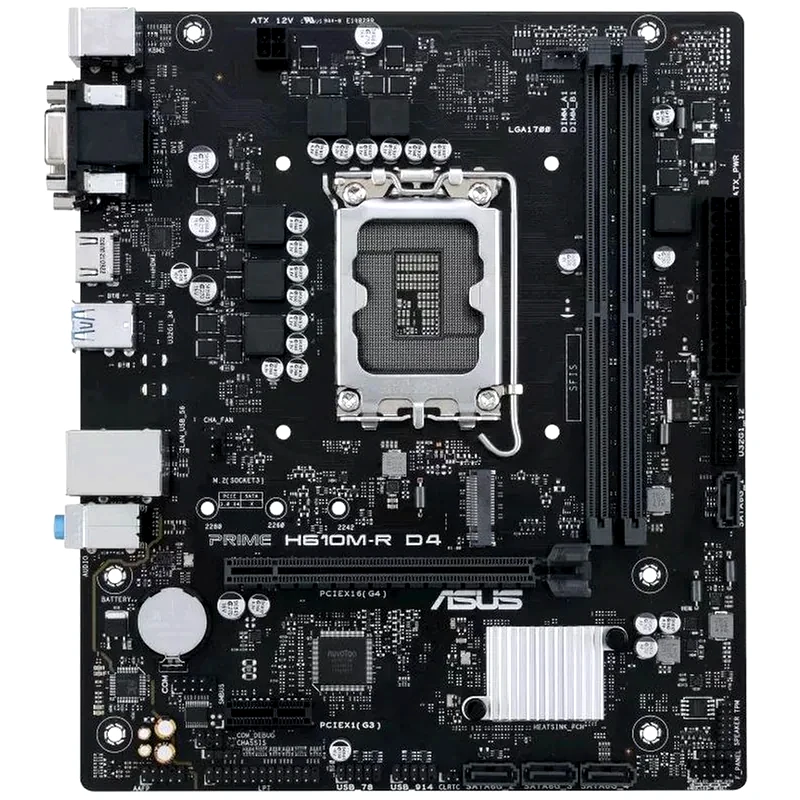 ASUS ASUS PRIME H610M-R D4 Micro ATX με Intel 1700 Socket