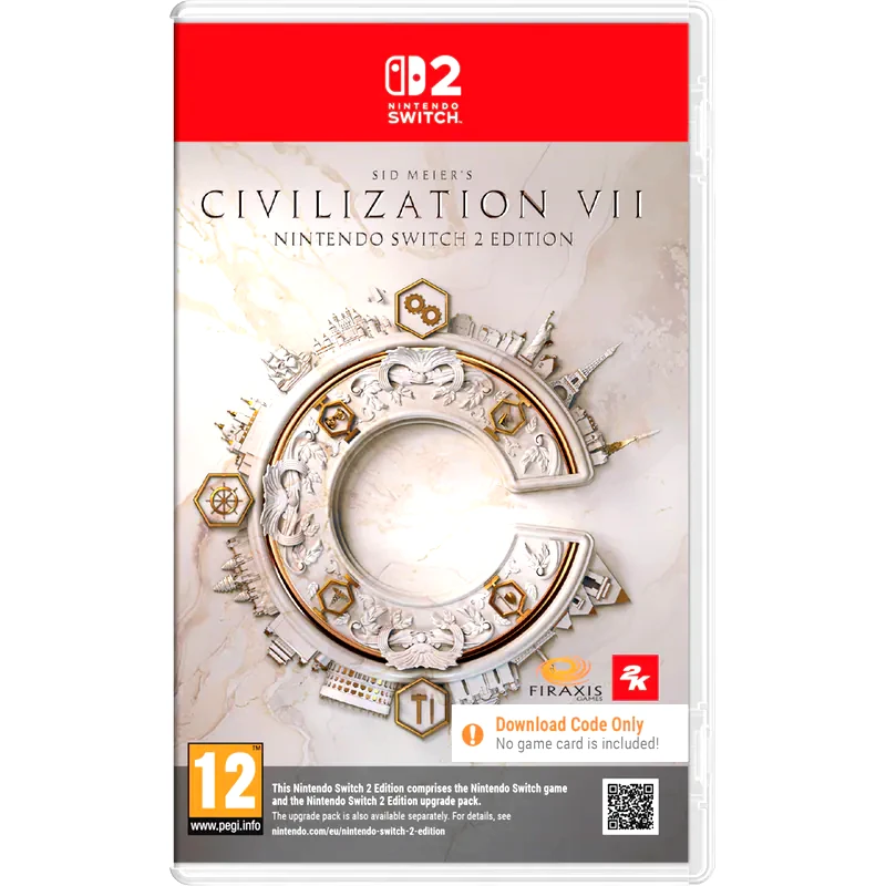 Sid Meiers Civilization VII (Code in a Box) - Nintendo Switch 2