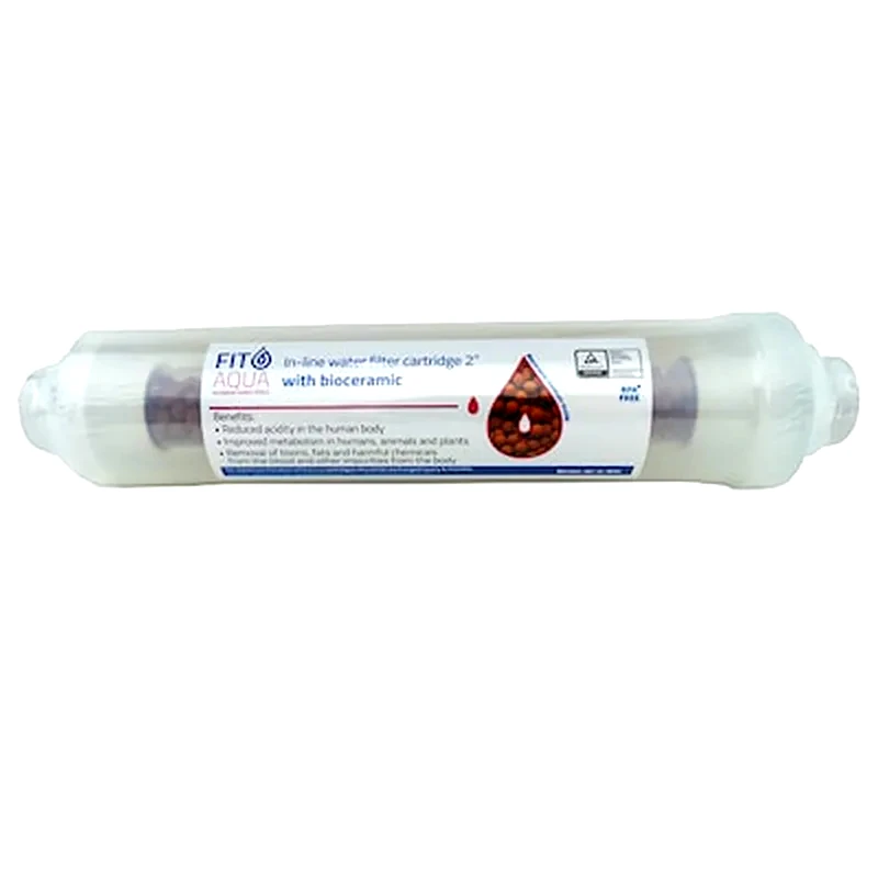 FIT AQUA Ανταλλακτικό Φίλτρο Νερού In-line Bioceramic Fitaqua