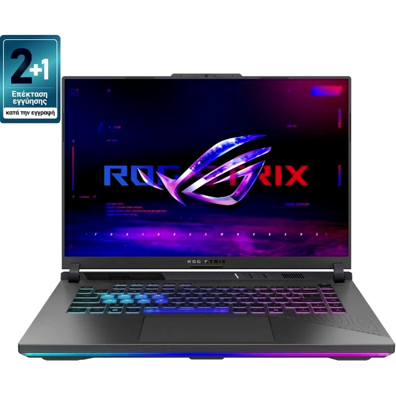 ASUS Asus ROG Strix G16 16 FHD+ IPS (AMD Ryzen 9-8940HX/32 GB/1TB SSD/GeForce RTX 5070 Ti/Win11Home) Laptop