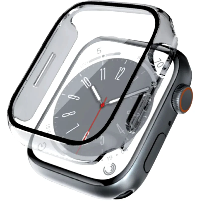 CRONG Θήκη Crong Hybrid για Apple Watch 41mm - Clear