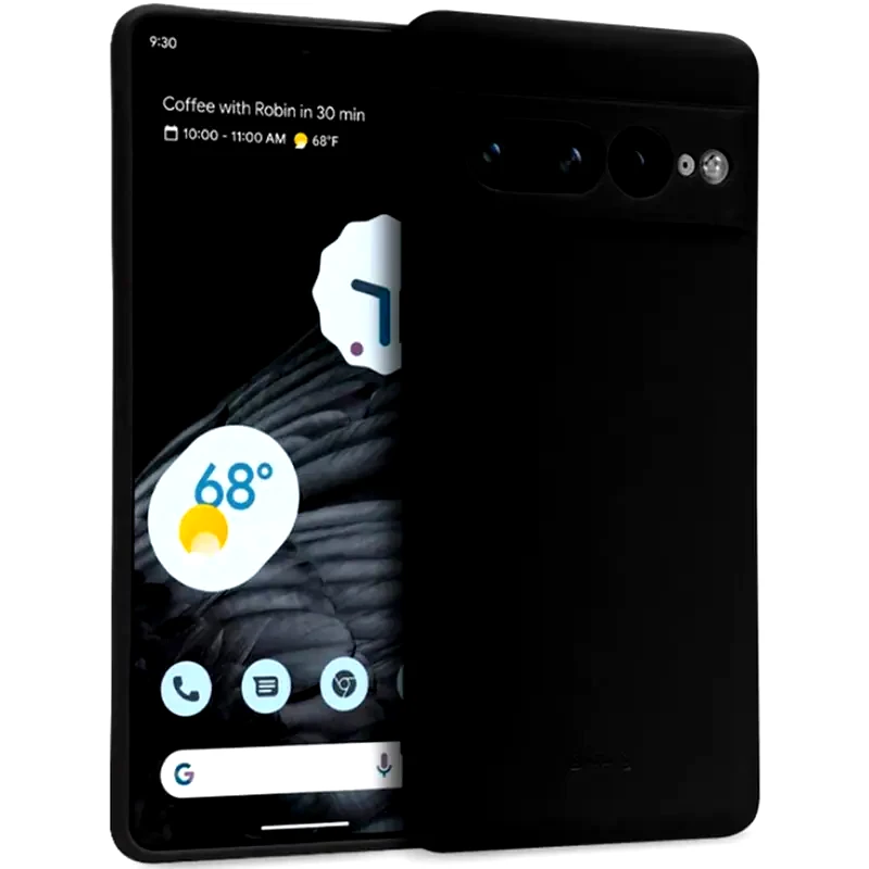 CRONG Θήκη Google Pixel 7 Pro - Crong Premium Color - Black