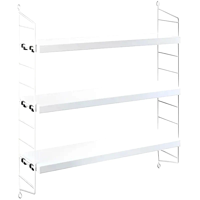 ΝΕΧΤ Ραφιέρα Next από Μέταλλο 60x15x50 cm - Λευκό