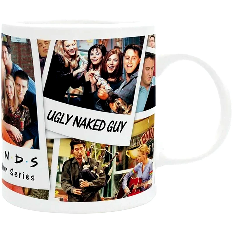 ABYSTYLE Κούπα Abystyle Friends Polaroids Κεραμική 320 ml - Πολύχρωμη