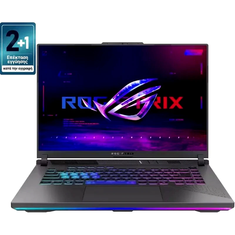 ASUS Asus ROG Strix G16 16 FHD IPS (AMD Ryzen 9-8940HX/32 GB/1TB SSD/GeForce RTX 5060/Win11Home) Laptop