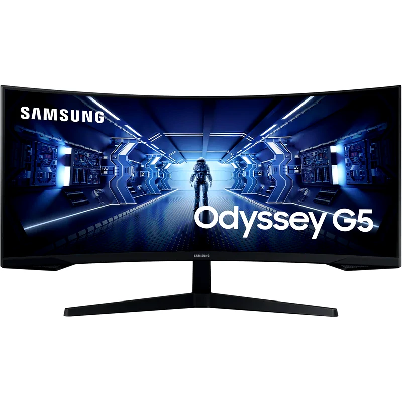 SAMSUNG Samsung Odyssey G5 LC34G55TWWPXEN Gaming Monitor 34 Ultra WQHD VA Curved 165Hz 1ms
