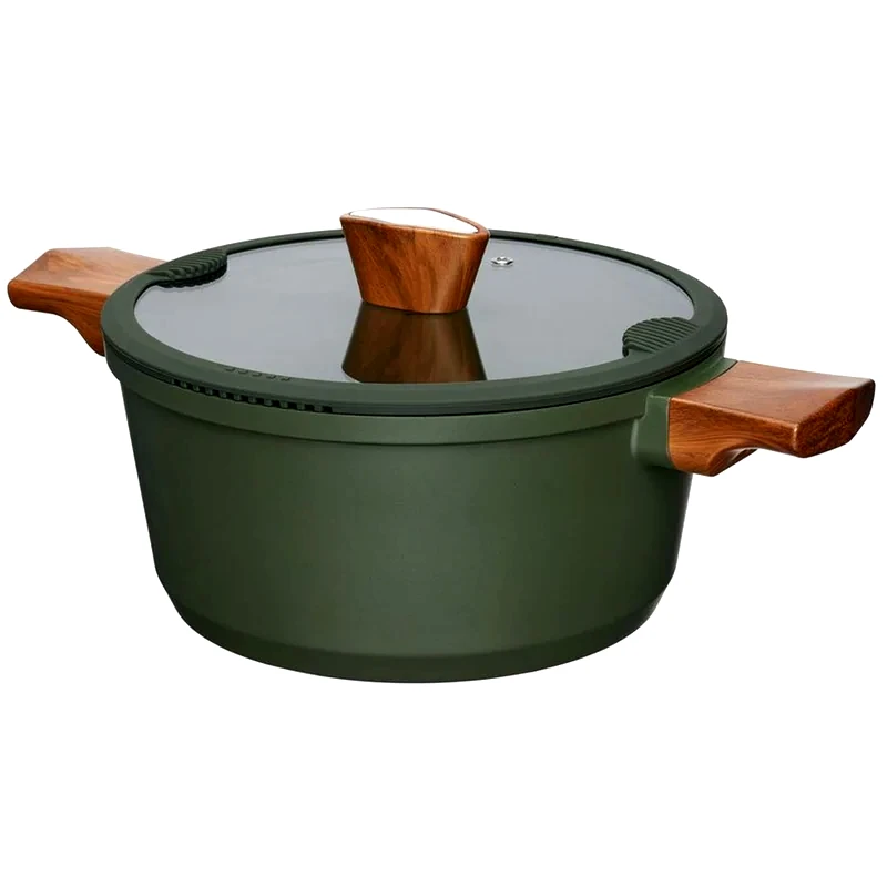 RESTO Κατσαρόλα Βαθιά RESTO RE93703 24 cm Πράσινη