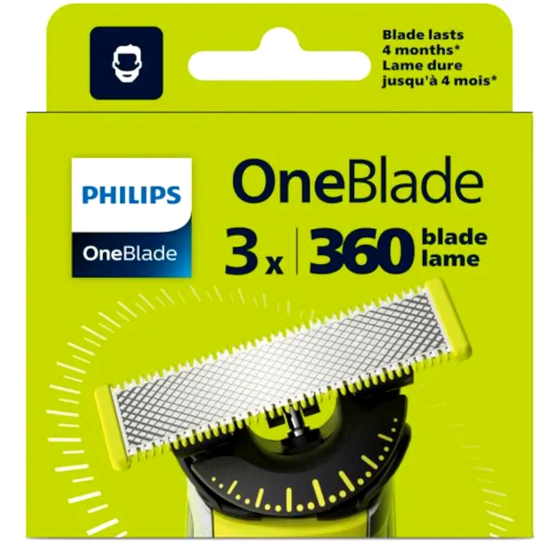 PHILIPS Ανταλλακτική Λεπίδα PHILIPS QP430/50 3 Τμχ