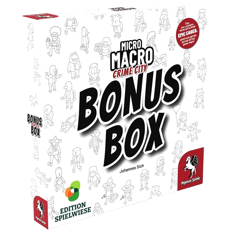 PEGASUS SPIELE Επιτραπέζιο Παιχνίδι Micromacro: Crime City Επέκταση