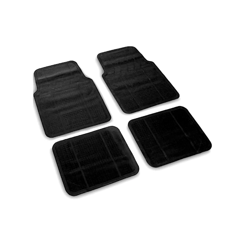 ALL RIDE All Ride 72653 Σετ Universal Πατάκια Αυτοκινήτου 4 Τεμ Καουτσούκ Αντιολισθητικά Σε Μαύρο Χρώμα