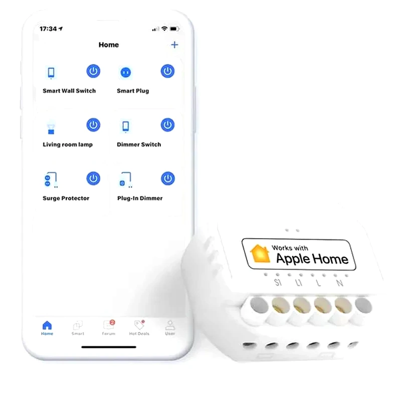 MEROSS Έξυπνος διακόπτης τοίχου Meross MSS810HK-UN με Wi-Fi