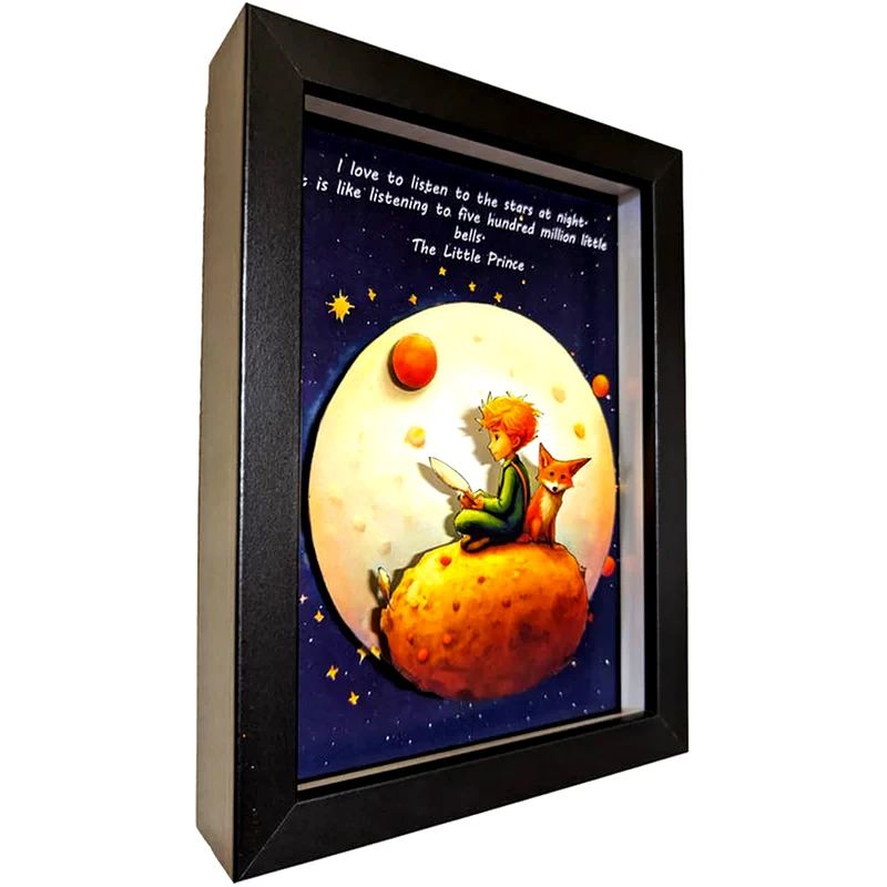 PIXELART.GAMECRAFTS Διακοσμητικό Κάδρο Gaming - The Little Prince On Asteroid
