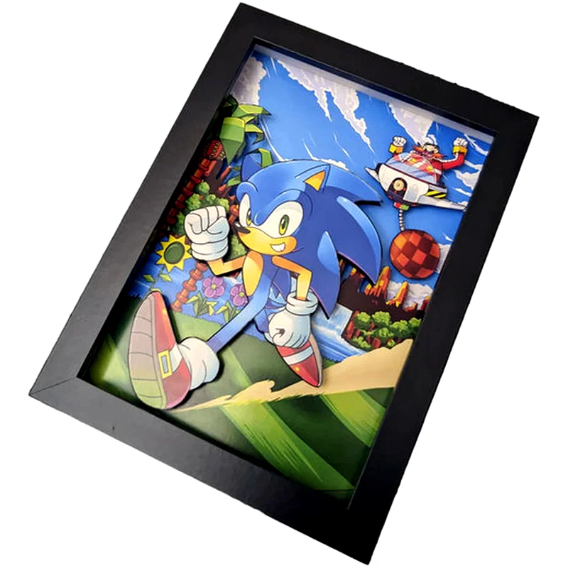 PIXELART.GAMECRAFTS Διακοσμητικό Κάδρο Gaming - Sonic
