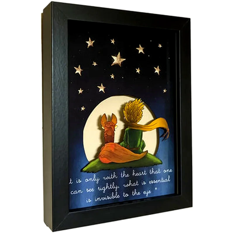 PIXELART.GAMECRAFTS Διακοσμητικό Κάδρο - The Little Prince - Starry Night