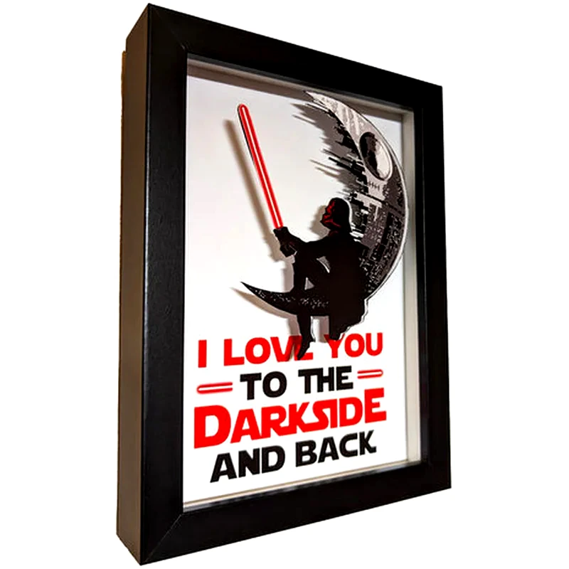 PIXELART.GAMECRAFTS Διακοσμητικό Κάδρο Gaming - Darth Vader - I Love You