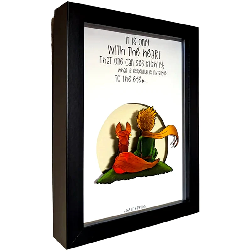 PIXELART.GAMECRAFTS Διακοσμητικό Κάδρο - The Little Prince And Fox