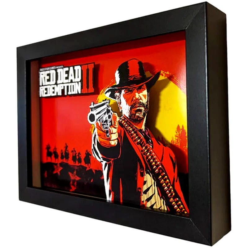 PIXELART.GAMECRAFTS Διακοσμητικό Κάδρο Gaming - Red Dead Redemption 2
