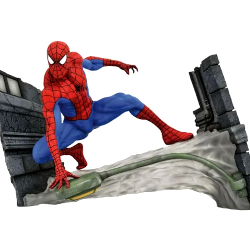 DIAMOND Spider-Man Webbing Statue