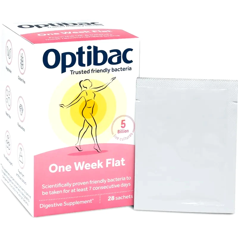 OPTIBAC Προβιοτικό Optibac Probiotics One Week Flat - 28 φακελάκια