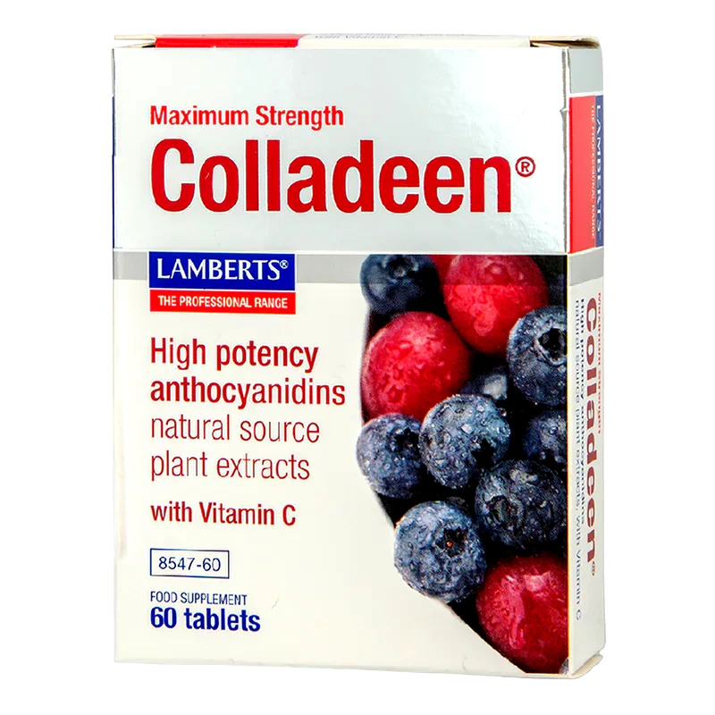 Συμπλήρωμα Διατροφής Lamberts Colladeen Maximum Strength - 60 ταμπλέτες