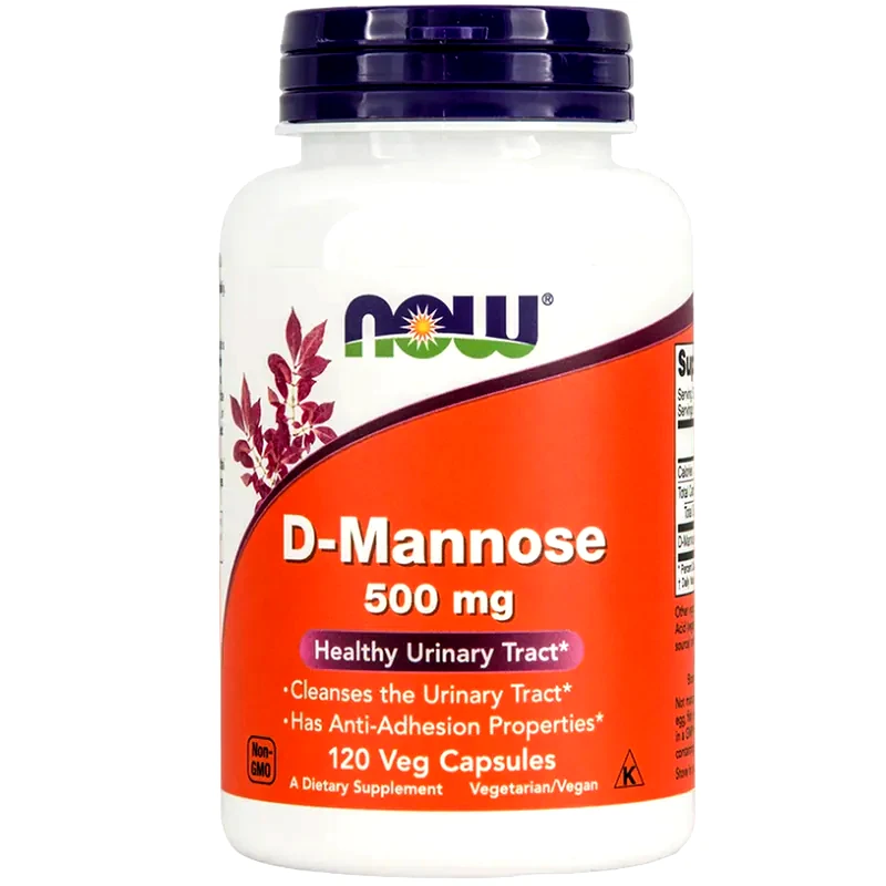 Ειδικό Συμπλήρωμα Διατροφής Now D-mannose 500mg - 120 κάψουλες