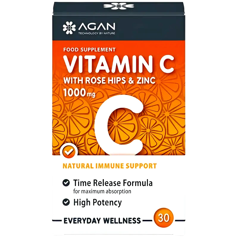 Agan Vitamin C 1000mg - 30 ταμπλέτες